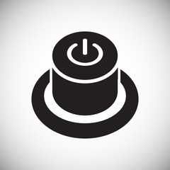 Fototapete - Electric ware icon on white background for graphic and web design, Modern simple vector sign. Internet concept. Trendy symbol for website design web button or mobile app