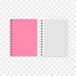 © 3dwithlove - Blank realistic notebook. Diary notepad, paper page and notebook
