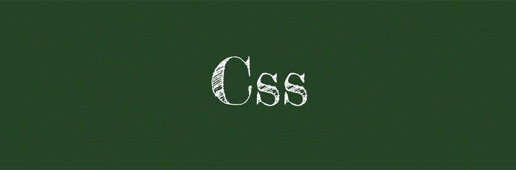 Css word concept