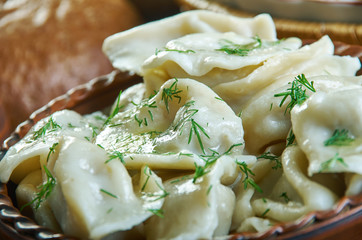 Poster - Russian  classic Siberian Pelmeni