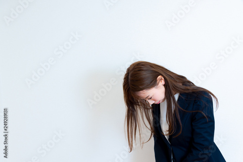 落ち込む女性 Stock Photo Adobe Stock