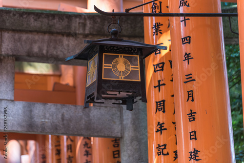 Photographie Fushimi Inari Taisha Shrine in Kyoto japan