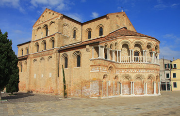 la Basilique Santa Maria e San Donato à Venise en Italie