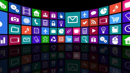 icon interface application smartphone tablet