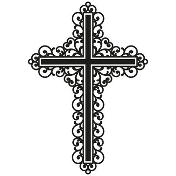 Filigree Cross, Catholic Cross, Christian Cross