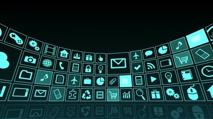 icon interface application smartphone tablet