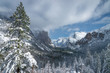 Yosemite Valley in mid-winter