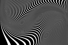 Abstract  Wavy Lines Design.