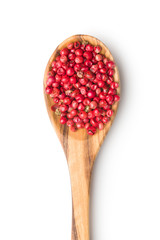 Canvas Print - dried pink peppercorn.