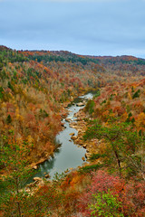 Wall Mural - devils jump overlook, ky