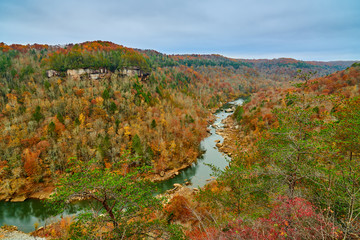 Wall Mural - devils jump overlook, ky