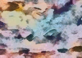  Impression color mix abstract texture art. Artistic bright background. Oil painting artwork. Modern style graphic wallpaper. Large strokes of paint. Colorful pattern for design work or wallpaper.