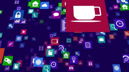 icon interface application smartphone tablet