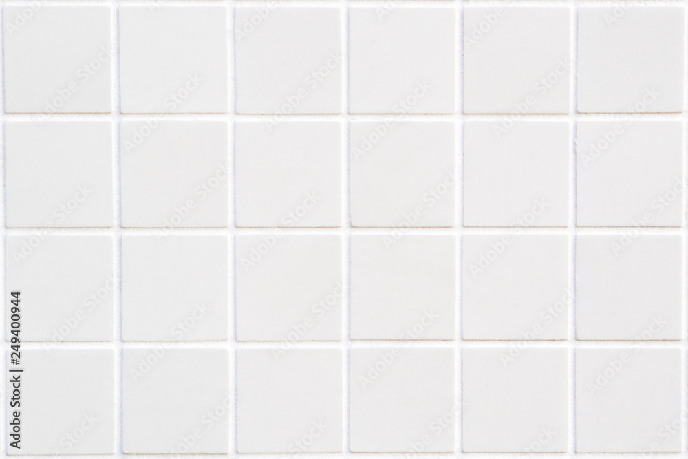 white ceramic tile with 24 squares in rectangular form - obrazy, fototapety, plakaty 