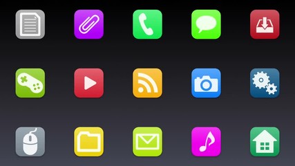 icon interface application smartphone tablet