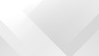 © Suppachok N - White gradient abstract polygon pattern on gray background.