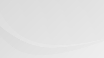 Wall Mural - white gradient abstract curve pattern on gray background.