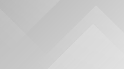 Wall Mural - white gradient abstract polygon pattern on gray background.