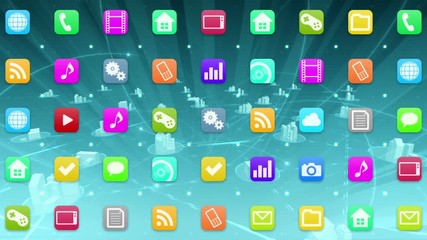 icon interface application smartphone tablet