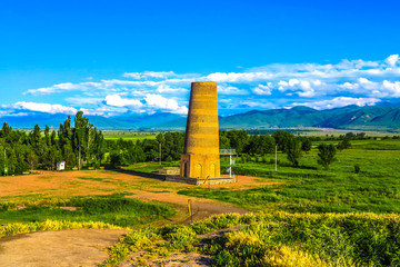 Tokmok Burana Tower Minaret 04