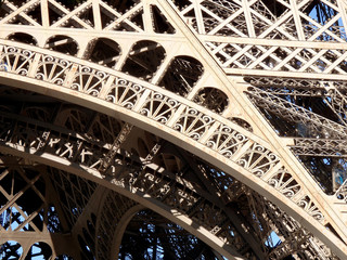 Close up of Eifel Tower