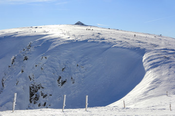 Poster - Les Vosges et le Hohneck en hiver