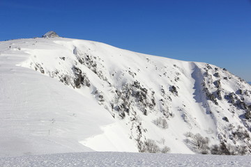 Wall Mural - Les Vosges et le Hohneck en hiver