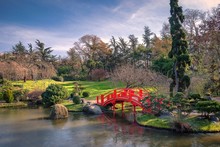 Japanese Gardens In Toulouse, France