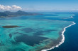 © Westend61 - Mauritius, Indian Ocean, Aerial view of East Coast, Island Ile Aux Aigrettes