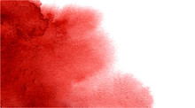 Abstract Watercolor Red Background For Your Design.