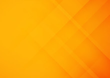 Abstract Orange Geometric Vector Background, Can Be Used For Cover Design, Poster, Advertising