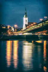 Wall Mural - Saint Martin's Cathedral, Bratislava, Slovakia, analog filter