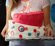 © Irina - happy girl with birthday cake