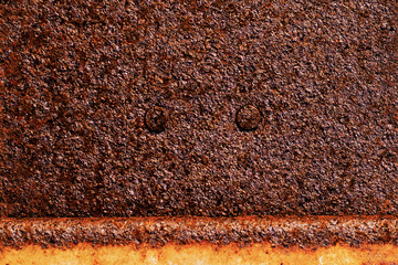 Aufkleber - rust metal texture grunge rustic background for the design backdrop in concept decorative objects