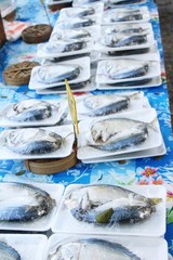 Sticker - Mackerel fish steamed delicious at street food