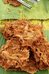 Sticker - Fried fish cake is delicious at street food