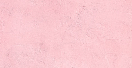 Wall Mural - Abstract light pink plaster Wall Background