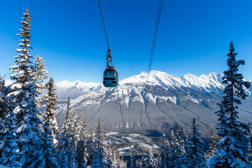 The Banff Sightseeing Gondola is located just 5 minutes from the Town of Banff, on the shoulder of Sulphur Mountain, in the heart of the Canadian Rockies