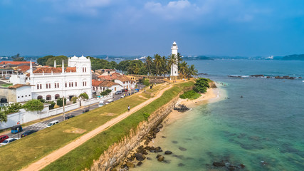 Wall Mural - Aerial. Galle city view. Sri Lanka.