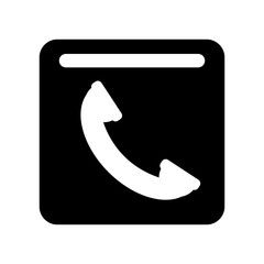 Wall Mural - telephone service label