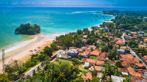 Fotomural Aerial. Weligama, Sri Lanka.