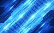 © kran77 - Abstract futuristic digital technology background. Illustration Vector