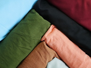 color silk cloth background,cotton fabric texture