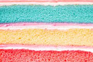 layer rainbow cake background