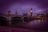 Fototapeta Big Ben - London by nigth