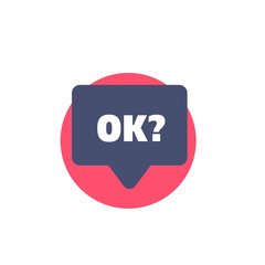 Poster - chat online  in flat style