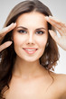 © vgstudio - Portrait of beautiful woman, on grey