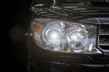 Wall Mural - headlight lamp front