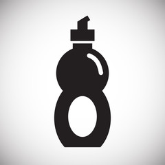Poster - Cleaning agent icon on white background for graphic and web design, Modern simple vector sign. Internet concept. Trendy symbol for website design web button or mobile app