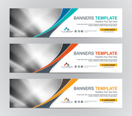 Wall Mural - abstract web banner design background or header templates